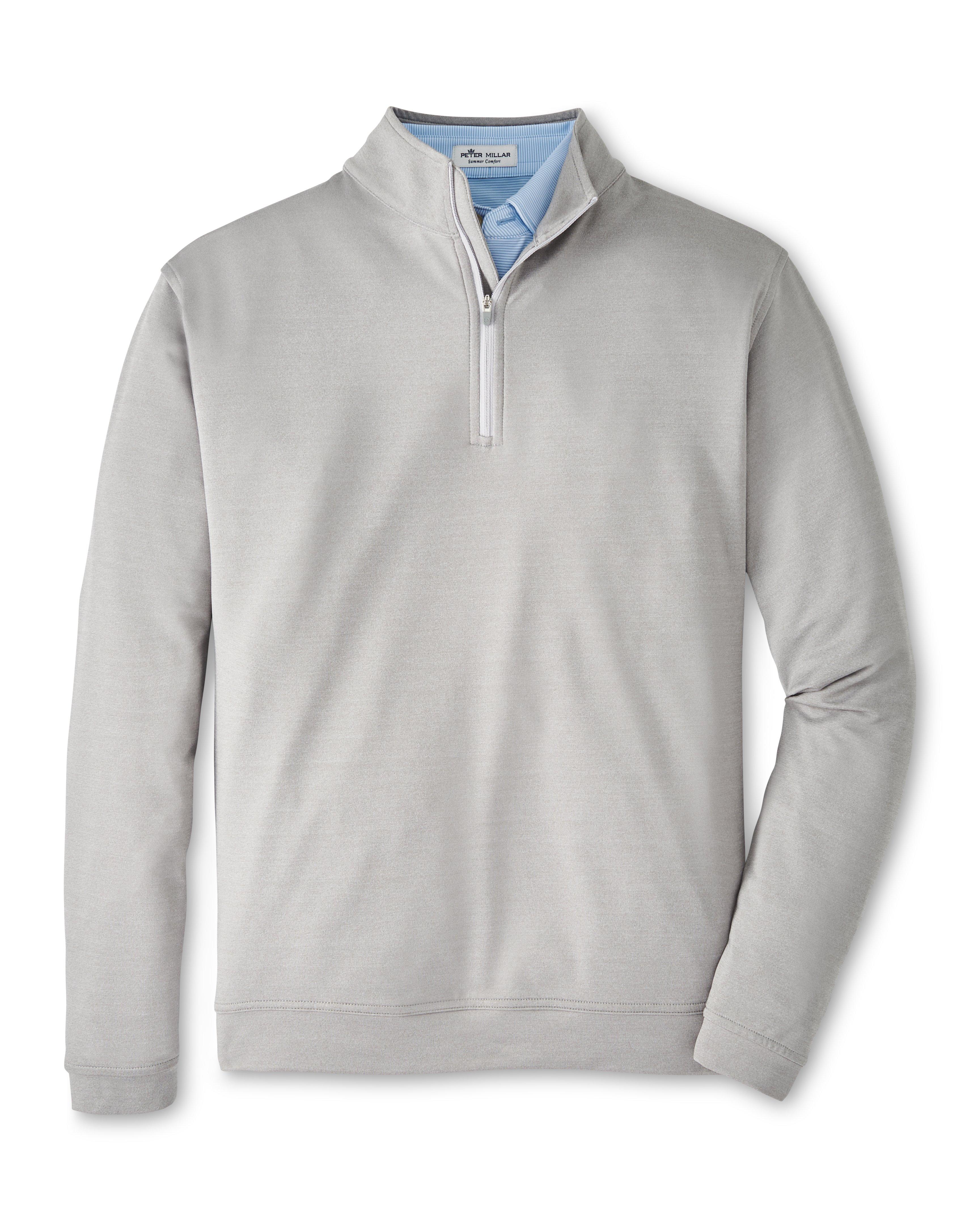 Peter millar perth on sale stretch melange quarter zip